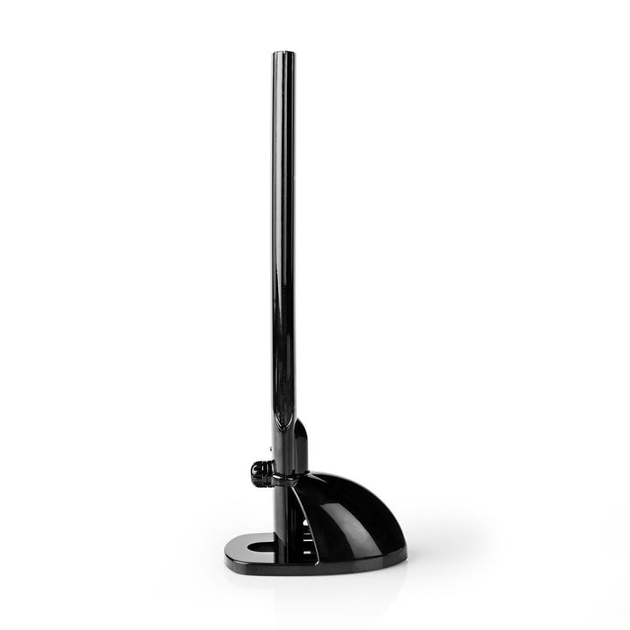 Nedis Indoor HDTV Antenna - Active, FM / UHF / VHF, Reception range: 0 - 15 km, ABS - Black