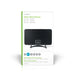 Nedis Indoor HDTV Antenna - Active, FM / UHF / VHF, Reception range: 0-25 km, ABS - Black