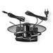 Nedis Indoor HDTV Antenna - Active, FM / UHF / VHF, Reception range: 0-25 km, ABS - Black