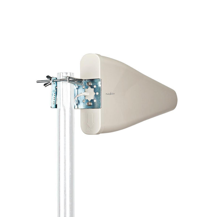 Nedis 3G / 4G / 5G Antenna - 5G, Indoor & Outdoor, 698-5000 MHz, 4.00 m - White