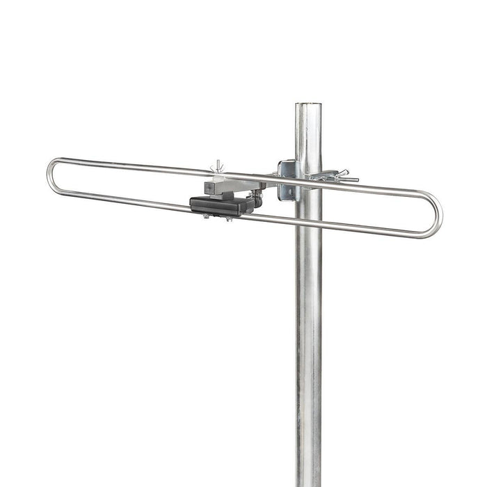 Nedis Outdoor DAB+ Antenna - Passive, Reception range: 0-50 km, Gain: 4 dB, Gain: 4 dB - Aluminium