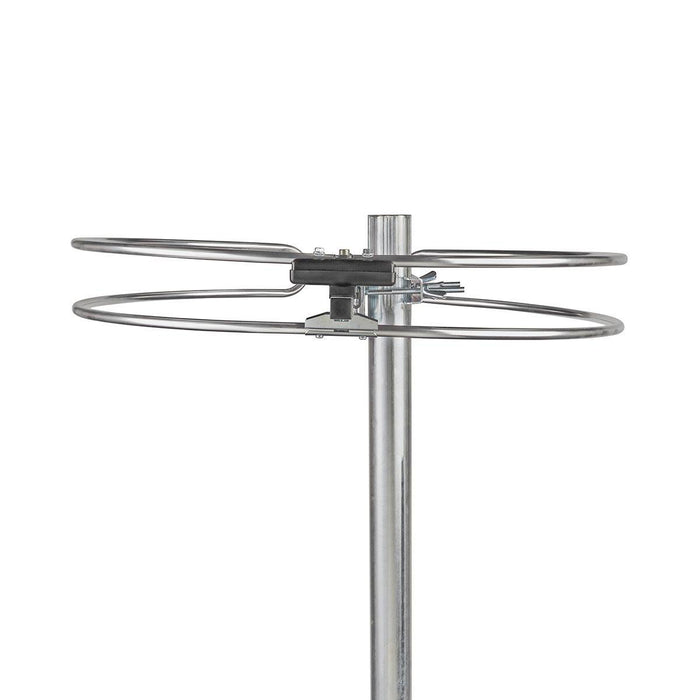 Nedis Outdoor FM Antenna - Reception range: 0-15 km - Gain: 4 dB - Aluminium, 