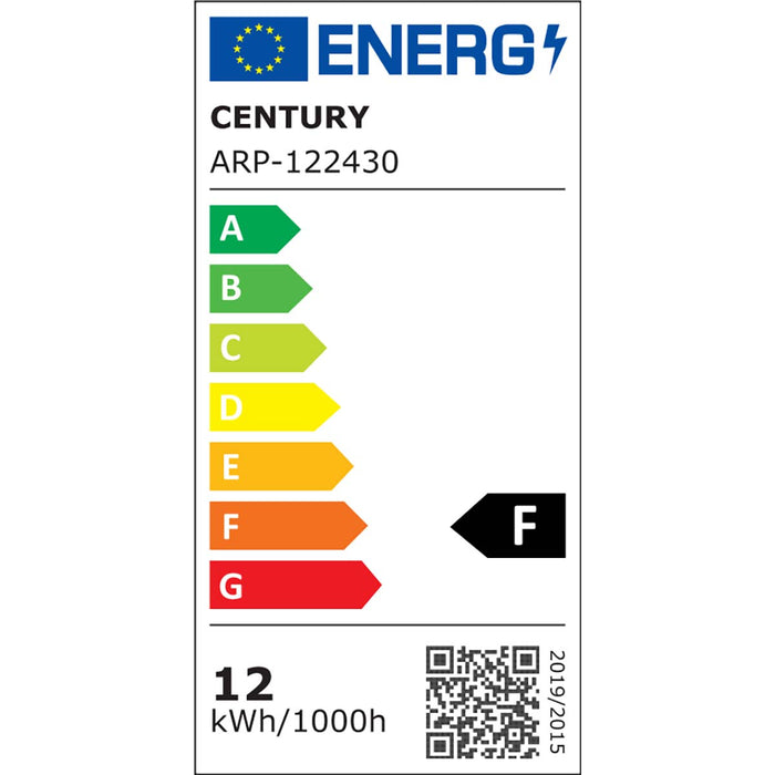 Century LED Lamp E27 Bulb 12 W 1280 lm 3000 K