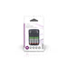 Nedis NiMH Battery Charger AA / AAA - 1.2 / 9 V DC, 0.5 A, Trickle charging, Battery type: AA / AAA / E-Block - Black