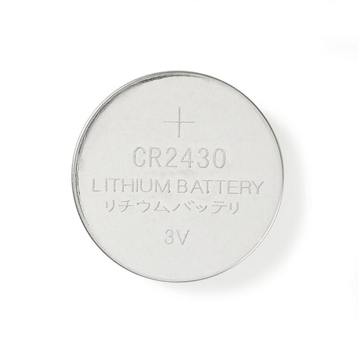 Nedis Lithium Button Cell Battery CR2430 - 3 V DC - 5-Blister - Silver, 