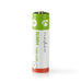 Nedis Rechargeable NiMH Battery AA - 1.2 V DC - 1300 mAh - 4-Blister, 