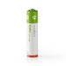 Nedis Rechargeable NiMH Battery AAA - 1.2 V DC, 700 mAh, Precharged, Precharged - 4-Blister