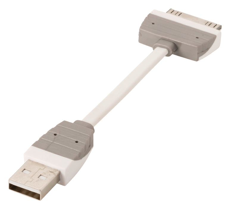 Bandridge Sync and Charge Cable Apple Dock 30-pin - USB-A Male 0.10 m White