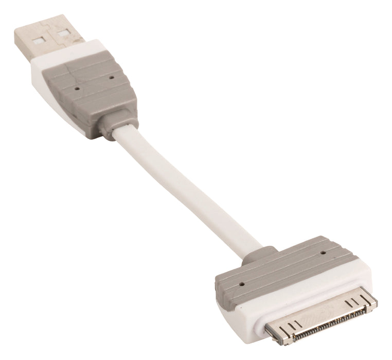 Bandridge Sync and Charge Cable Apple Dock 30-pin - USB-A Male 0.10 m White