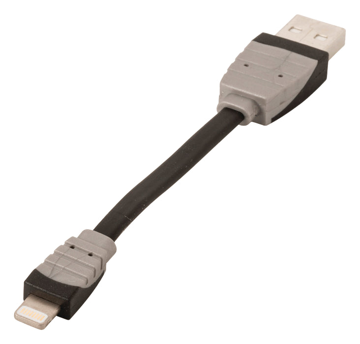 Bandridge Sync and Charge Cable Apple Lightning - USB-A Male 0.10 m Black