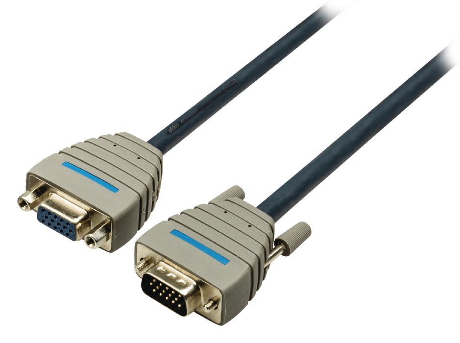 Bandridge VGA Extension Cable VGA Male - VGA Female 2.00 m Blue