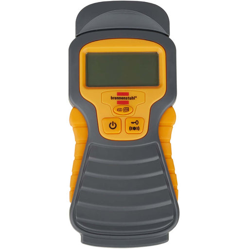 Brennenstuhl Moisture Meter for Wood / Walls / Building material with LCD Display Anthracite / Yellow