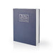 Nedis Vault - Book Safe, Key Lock, Indoor, 2 Keys Included - Blue / Silver