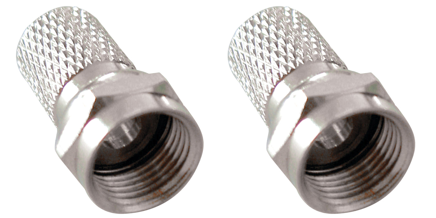 Bandridge F-Connector 5.5 mm Male Silver