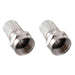 Bandridge F-Connector Weatherproof 5.5 mm Male Silver