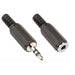 Bandridge Audio Connector Kit 3.5 mm Black