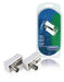 Bandridge Coax Connector Male - Male White