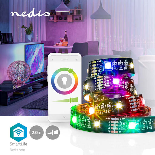 Nedis SmartLife LED Strip - Bluetooth®, RGB / Warm White, SMD, 380 lm - Android / IOS