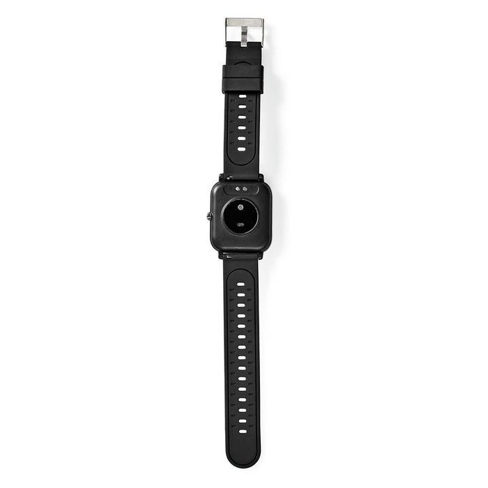 Nedis Smart Watch - LCD, IP68, Maximum operating time: 7200 min, Android / IOS - Black