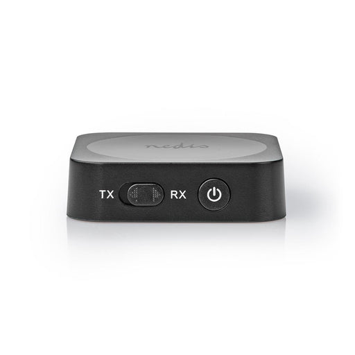 Nedis Bluetooth® Transmitter Receiver - Connection input: 1x AUX, Connection output: 1x AUX, SBC, Battery play time: 6 hrs - Black