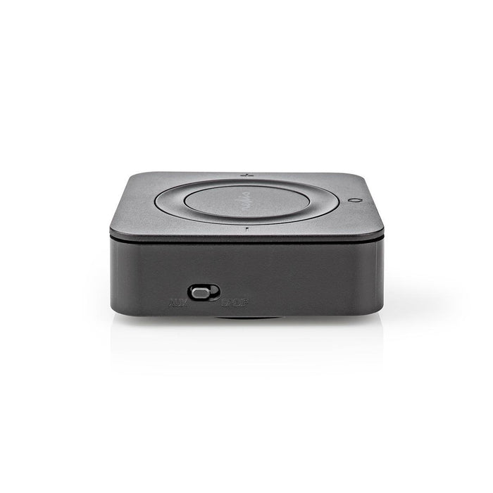 Nedis Bluetooth® Transmitter Receiver - Connection input: 1x AUX / 1x SPDIF, Connection output: 1x AUX / 1x SPDIF, AptX Low latency / AptX / SBC, Battery play time: 22 hrs - Black