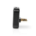 Nedis Bluetooth® Transmitter - Connection input: 2x 3.5 mm Male, SBC, Up to 1 Device, Automatic power off function - Black