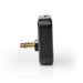 Nedis Bluetooth® Transmitter - Connection input: 2x 3.5 mm Male, SBC, Up to 1 Device, Automatic power off function - Black