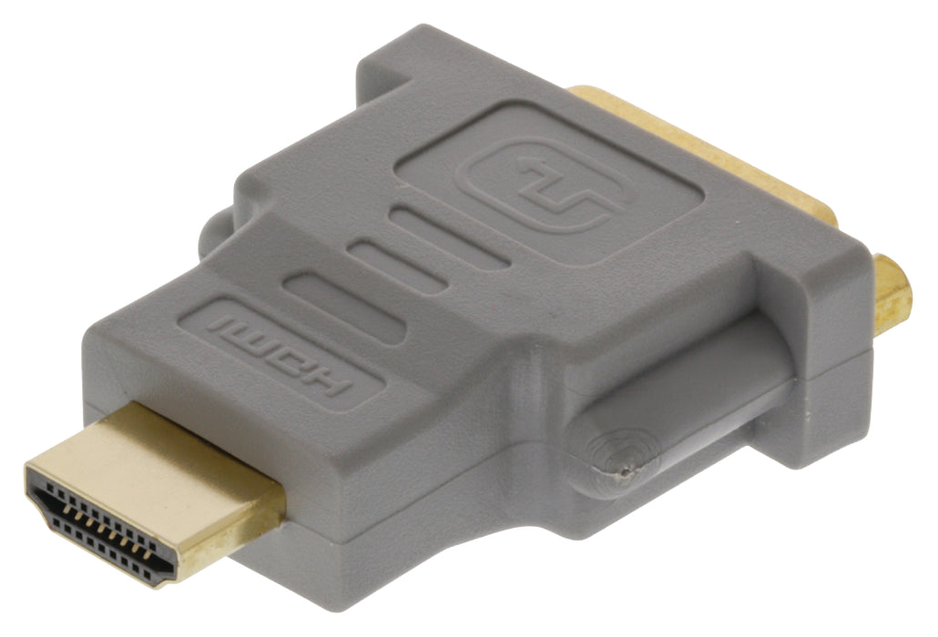 Bandridge High Speed HDMI Adapter HDMI Connector - DVI-D 24+1-Pin Female Grey