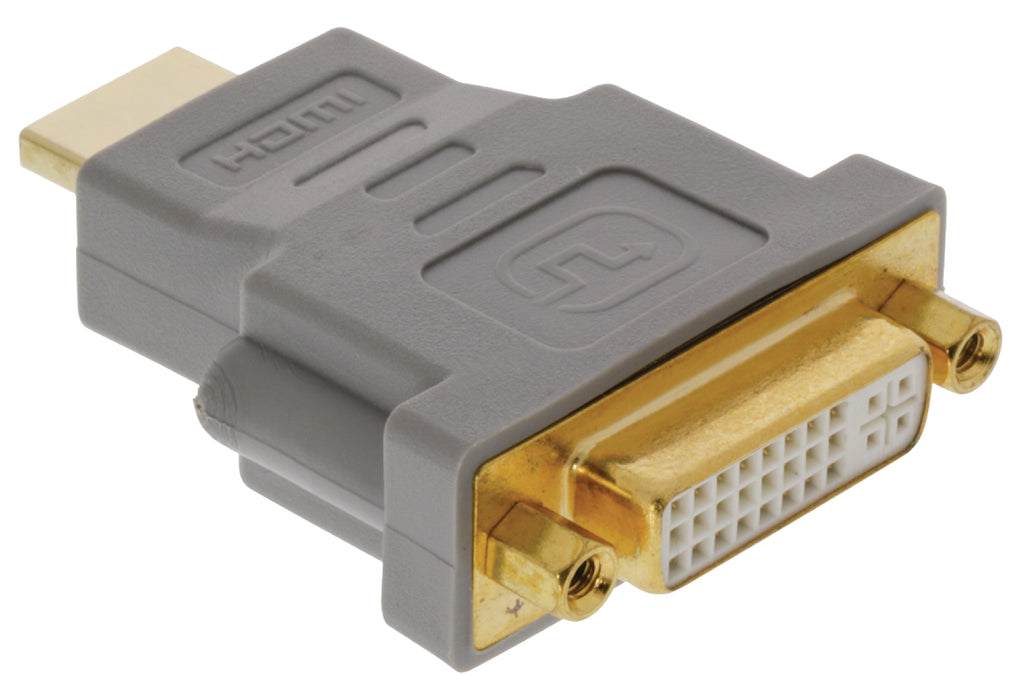 Bandridge High Speed HDMI Adapter HDMI Connector - DVI-D 24+1-Pin Female Grey