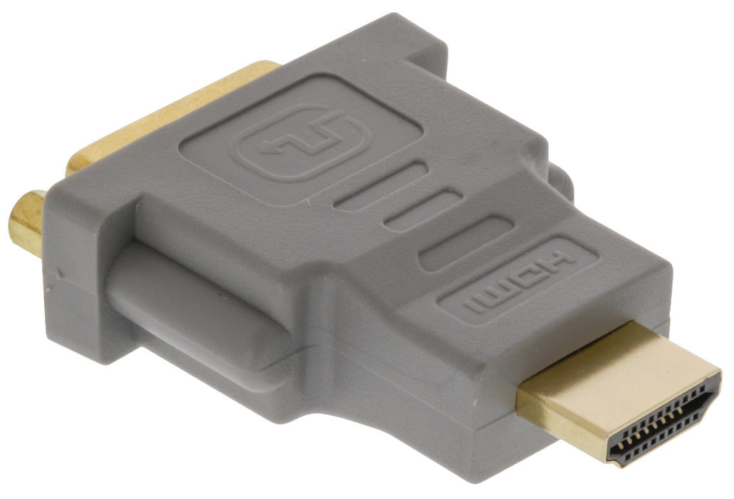 Bandridge High Speed HDMI Adapter HDMI Connector - DVI-D 24+1-Pin Female Grey