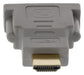 Bandridge High Speed HDMI Adapter HDMI Connector - DVI-D 24+1-Pin Female Grey