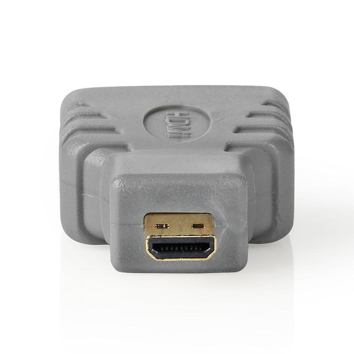 Bandridge HDMI Adapter - HDMI Micro Connector - HDMI Female - Grey, 