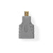 Bandridge HDMI Adapter - HDMI Micro Connector - HDMI Female - Grey, 