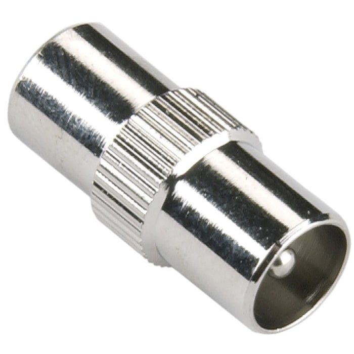 Bandridge Coax Adapter Coax Male - Coax Male Silver