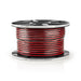 Nedis Speaker Cable - 2x 2.50 mm², Copper, 100.0 m, Black / Red - Reel