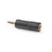 Nedis Stereo Audio Adapter - 3.5 mm Male, 6.35 mm Female, Gold Plated, 1 pcs - Window Box