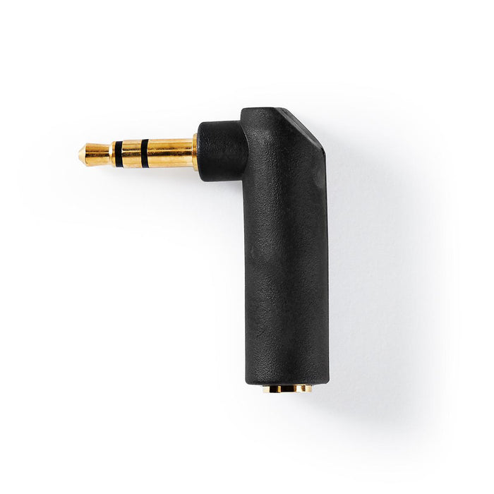 Nedis Stereo Audio Adapter - 3.5 mm Male, 3.5 mm Female, Gold Plated, 1 pcs - Window Box