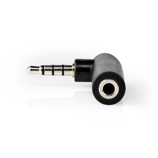 Nedis Stereo Audio Adapter - 3.5 mm Male, 3.5 mm Female, Nickel Plated, 1 pcs - Box