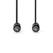 Nedis Digital Audio Cable - RCA Male, RCA Male, Nickel Plated, Black - Box