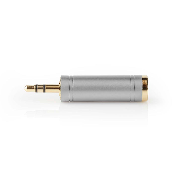 Nedis Stereo Audio Adapter - 3.5 mm Male, 6.35 mm Female, Gold Plated, 1 pcs - Box