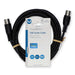 Nedis DIN Audio Cable - DIN 5-Pin Male, DIN 5-Pin Male, Nickel Plated, Black - Label