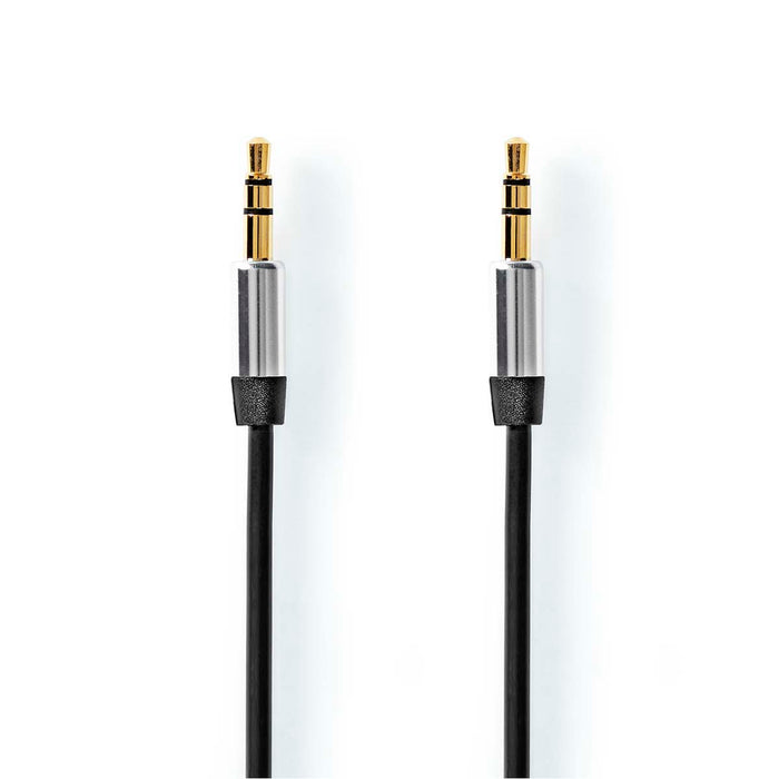 Nedis Stereo Audio Cable - 2.5 mm Male, 3.5 mm Male, Gold Plated, Round - Label