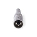 Nedis XLR Adapter - XLR 3-Pin Male, 6.35 mm Female, Nickel Plated, 10 pcs - Polybag