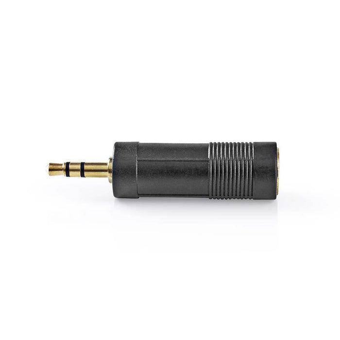 Nedis Stereo Audio Adapter - 3.5 mm Male, 6.35 mm Female, Gold Plated, 10 pcs - Polybag