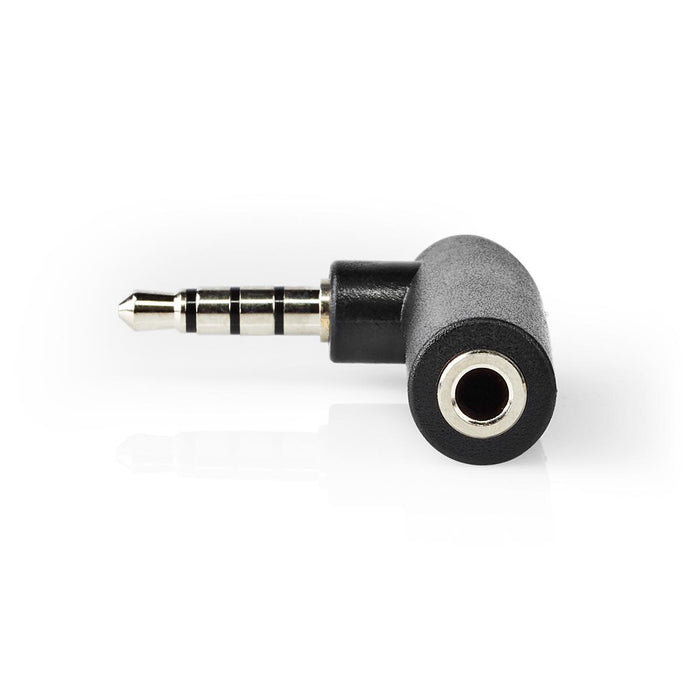 Nedis Stereo Audio Adapter - 3.5 mm Male, 3.5 mm Female, Nickel Plated, 10 pcs - Polybag