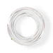 Nedis Speaker Cable - 2x 0.75 mm², CCA, 100.0 m, White - Wrap