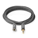 Nedis Stereo Audio Cable - 3.5 mm Male, 3.5 mm Female, Gold Plated, Grey / Gun Metal Grey - Cover Window Box