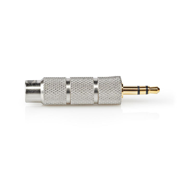 Nedis Stereo Audio Adapter - 3.5 mm Male, 6.35 mm Female, Gold Plated, 1 pcs - Cover Window Box