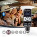 Nedis Car FM Transmitter - Tiltable, Hands free calling, 1.1", Google Assistant / Siri - Black / Grey