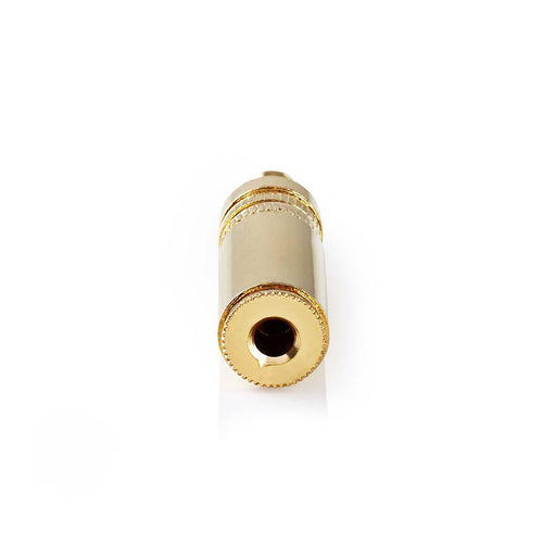 Nedis Audio Connector - Straight, Female, Gold Plated, 25 pcs - Polybag